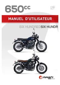 Notice Mash SIX HUNDRED 650CC (2021) Moto