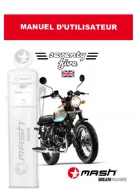 Notice Mash SEVENTY FIVE 125CC (2012) Moto