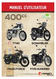 Notice Mash FIVE HUNDRED 400CC (2019) Moto