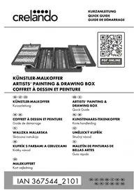 Notice Crelando IAN 367544 Matériel de dessin