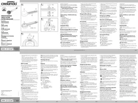 Notice Crelando IAN 315247 Outil de découpe circulaire