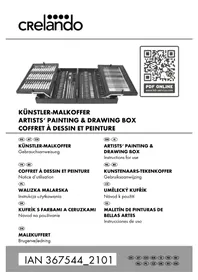 Notice Crelando IAN 322156 Matériel de dessin et peinture
