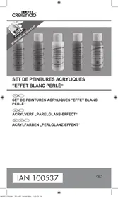 Notice Crelando IAN 100537 Peinture