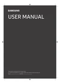 Notice SAMSUNG BE55A Televizors