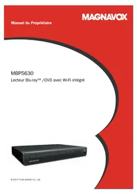 Notice MAGNAVOX MBP5630 Lecteur dvd