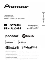 Notice PIONEER DEHS6200BS Grabadora de CD