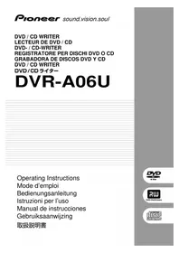 Notice PIONEER DVR106 Lecteur dvd