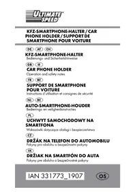 Notice ULTIMATE SPEED IAN 331773 Support de smartphone pour voiture