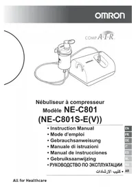 Notice OMRON COMPAIR NEC801S Nébuliseur