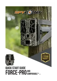 Notice Spypoint FORCEPRO Caméra de surveillance