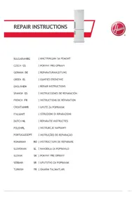 Notice HOOVER HL 1854 DX Buzdolabı