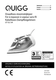 Notice QUIGG GTSLC04 Strijkijzer