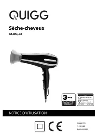 QUIGG GTHDp02 - Sèche cheveux