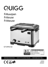 Notice QUIGG GTDFK302 Fritteuse
