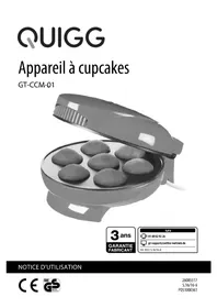 QUIGG GTCCM01 - Cupcake-maker