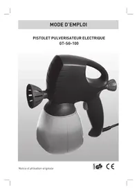 Notice TOP CRAFT GTSG100 Pulvérisateur électrique