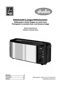 Notice Studio GTTLSEDS04CH Grille pain