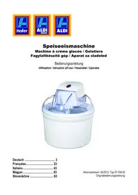 Notice Studio GTEM02 Machine à glace