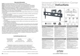 Notice MANHATTAN 461214 Platine_disque