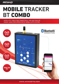 Notice Amiko MOBILE TRACKER BT COMBO Multimètre