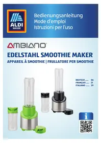 Notice Ambiano GTSMEDS04 Blender