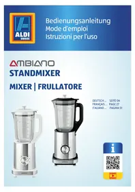 Notice Ambiano GTTB01CH Blender