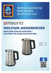 Ambiano GTWKEDS07CH - Bouilloire