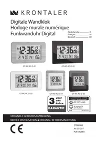 Notice Krontaler WCD05 Klok