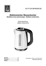 Notice Kitchenware GTWKE01CH Bollitore