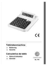 Notice GlobalTronics D22 Rekenmachine