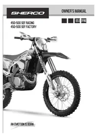 Notice Sherco 450 SEF (2021) Moto