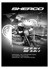 Notice Sherco SE2.5IF (2009) Moto