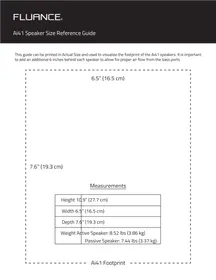 Notice Fluance RT85N Platine_disque