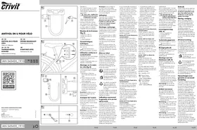 Notice CRIVIT IAN 343420 Accessoire de vélo
