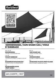 Notice FLORABEST HG03610 Zonnescherm zeil