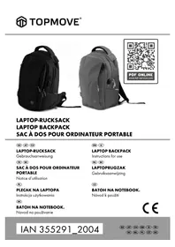 Notice Topmove IAN 355291 Plecak