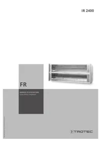 Notice TROTEC IR 2400 Chauffage