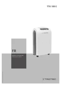 Notice TROTEC TTK 100 E Humidificateur