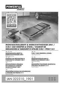 Notice POWERFIX IAN 322310 Sada na přepravu nábytku