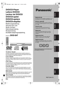 PANASONIC DVD-S47EG - Dvd speler