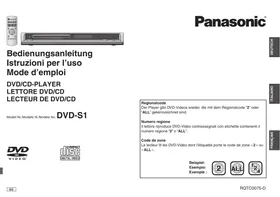 PANASONIC DVD-S1 - Lettore dvd