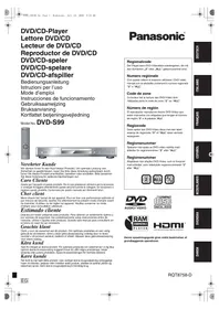 PANASONIC DVD-S99 - Dvd speler