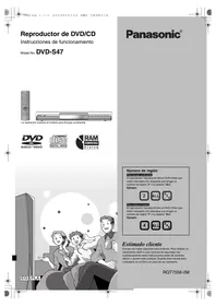 PANASONIC DVDS47PLA - Reproductor de DVD