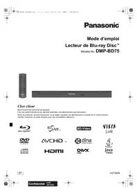 PANASONIC DMP BD75 - ブルーレイプレーヤー