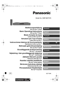 PANASONIC DMP-BDT570 - Blu-ray přehrávač