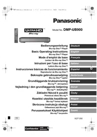 PANASONIC DMP-UB900EG - Blu-ray soitin