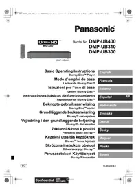 PANASONIC DMPUB400EG - Reproductor de blu-ray