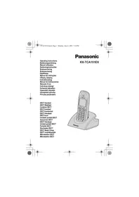 PANASONIC KX-TCA151EX - Telefon bezprzewodowy