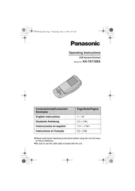 PANASONIC KX-TS710EX - Teléfono fijo