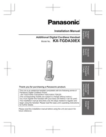 PANASONIC KXTGDA30EX - Draadloze telefoon